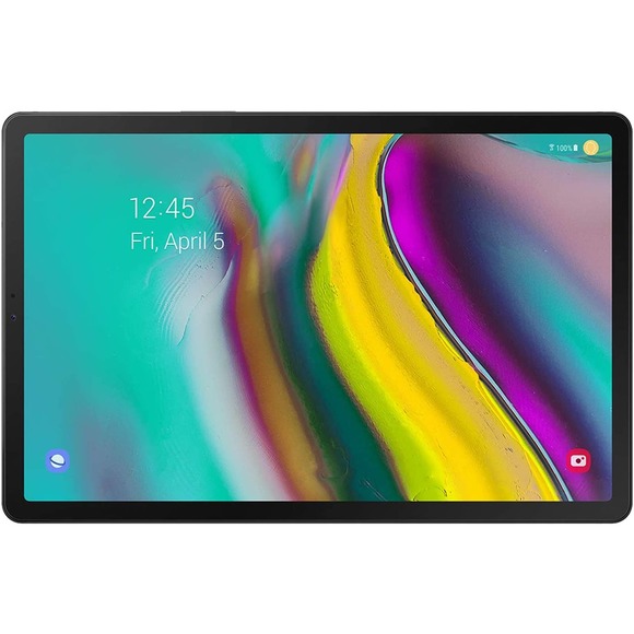 Samsung - SM-T720NZKAXAR Galaxy Tab S5e- 64GB, Wi-Fi Tablet -Black - Picture 1 of 9